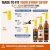 Syrup Pump for 28mm Standard Neck 750mL/25.4oz Syrup Bottles, 2mL
