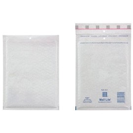 Mail Lite White Bubble Lined Bags D/1 180 x 260mm - Box of 100