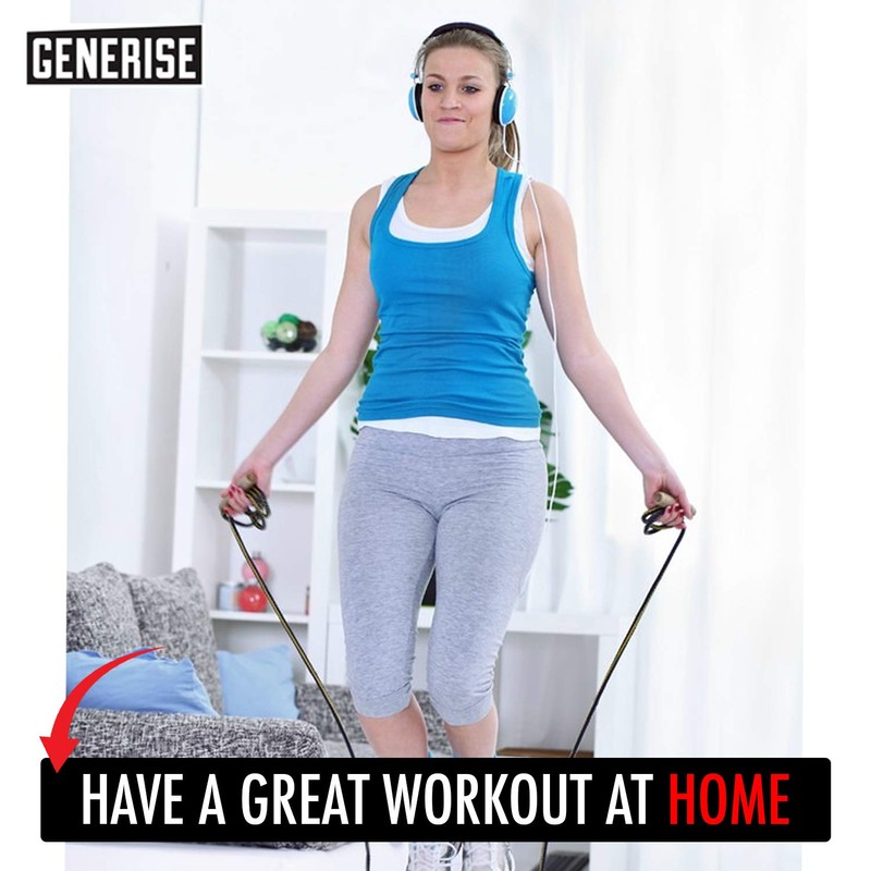 Generise Jump Rope Speed Skipping Rope for Fitness, Boxing, Home