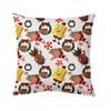 Spongebob and Patrick Holiday Pillow - 16" x 16"