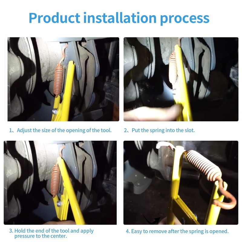 Mejiao Truck Brake Spring Tool,Heavy Duty Truck Brake Spring Install&Removal