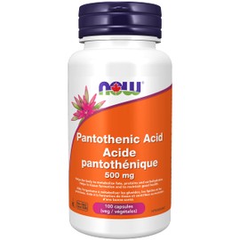 Now Pantothenic Acid 500mg 100cap