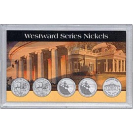 Whitman HE Harris 2004-06 Commemorative Nickels Frosty Case - 5 Hole, 3x5