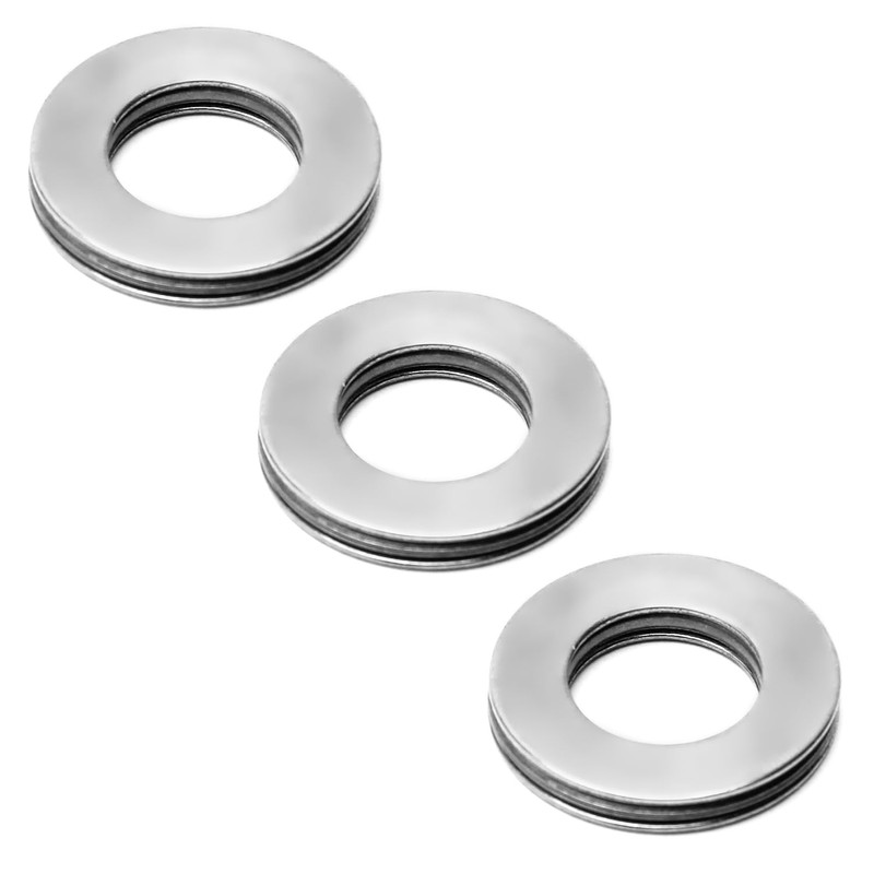 Othmro TC815 Thrust Needle Roller Bearings with Washers Bearing Steel