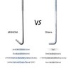 ARONOVA 18-8 Stainless Steel J Hook Battery Hold Down Bolts,8-Inch