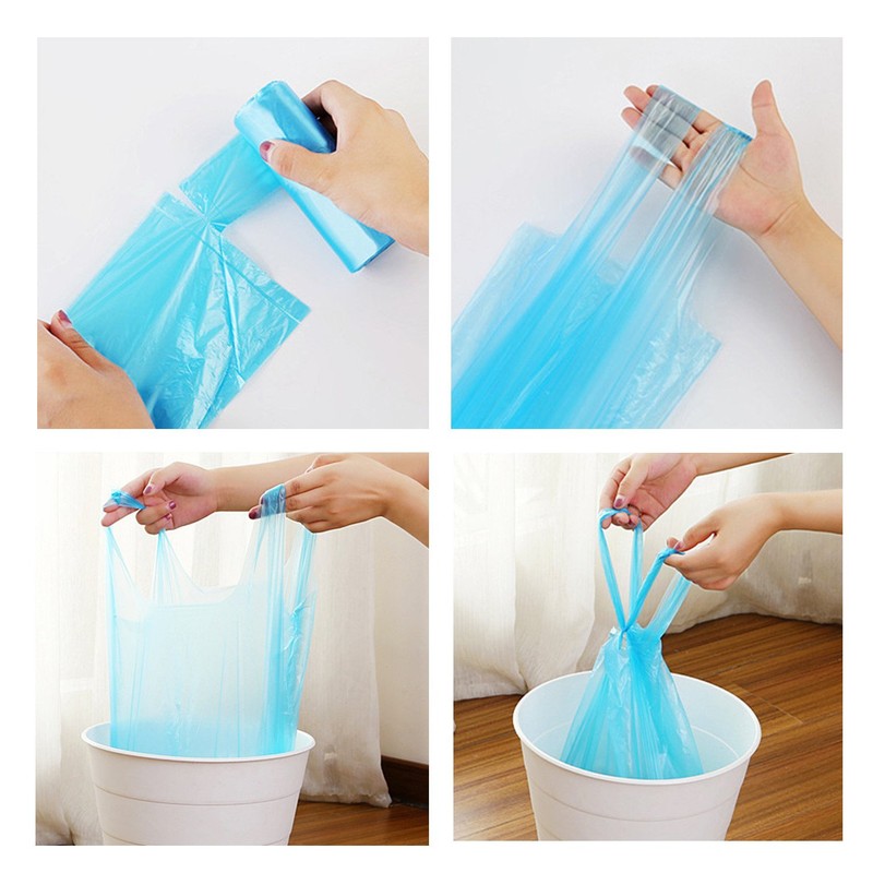 Jiejia 100 x 20 Litre Bin Liners with Handles