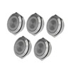 5Pcs Momentary Push Button Switch Metal Auto Reset Ultra Thin