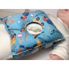 Construction Work Vehicles G-tube Pillow Belt for Infant Tummy Time