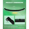SCITOO Tandem Trailer Axle Suspension Kit 4 Pack Trailer Leaf