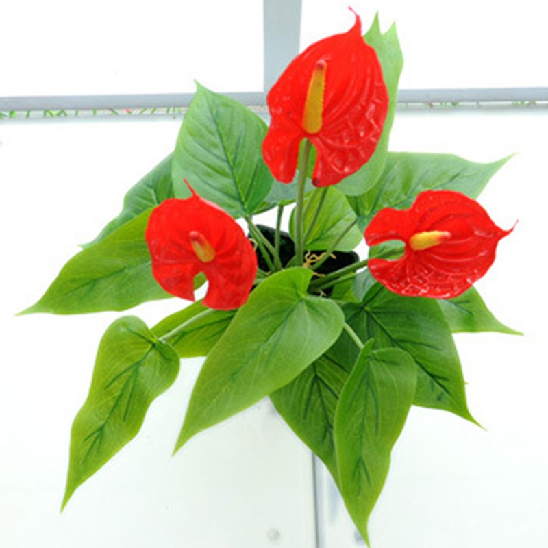Artificial Flower Living Room Decorative Flowers Plastic Flowers Simulation Potted
