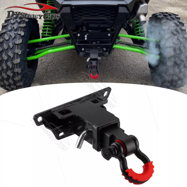 DYSO 2" Shackle Hitch Receiver + Rear Hitch Mount For
