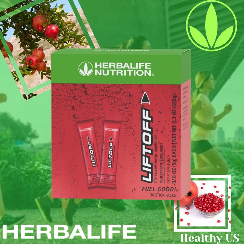 HERBALIFE Liftoff Pomegranate-Berry Burst 30 Tablets