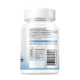BIO B | Probióticos Shape B-420® 20 Billones UFC | con Bifidobacterium lactis B-420® + Fibra Litesse® | Apoyo en Salud Digestiva y Cuidar la Línea | 30 Cápsulas