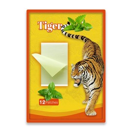 BXQJRJ 26Pcs/Box Tiger Patches/Patch Double Sided Back Patch Heat Patches Joints Patch Neck Shoulders Body Muscle Herbal Plaster Suitable for Men, Women, and The Elderly (26) | BXQJRJ