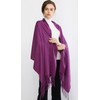 RIIQIICHY Ladies Scarf Purple Pashmina Shawls and Wraps for Wedding