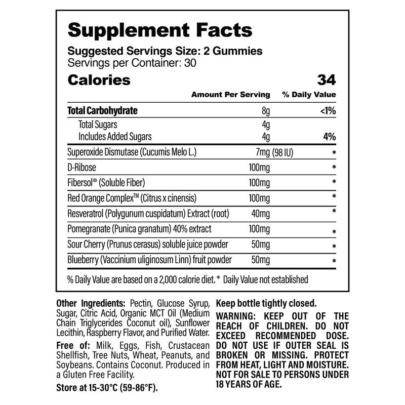 Cellev8 Prime Recovery Gummies | Total Antioxidant Support + Joint