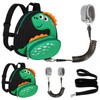 Accmor Toddler Harness Backpack Leash + Black Anti Lost Wrist