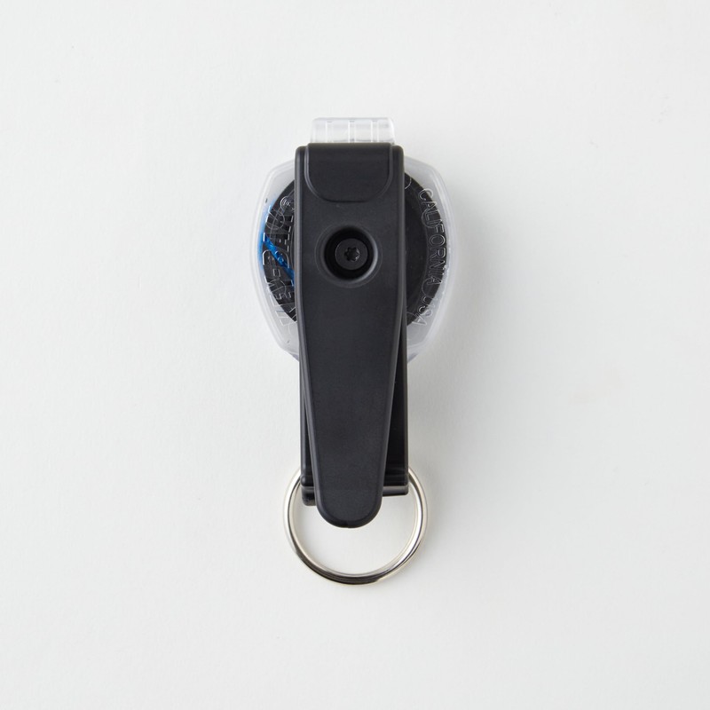 KEY-BAK Sidekick Comfort Clip Key Reel, Clear Body, 23.6 inches