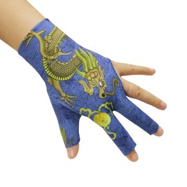 Scott Edward Billiard Gloves 10pcs/Set 3 Open Fingers Billiards Glove Pool Cue Gloves Spandex for Left Hand or Right Hand, Men Women