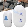 Wireless Doorbell 38 Ringtones 4 Volume Levels Elderly Pager Waterproof