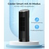 PNTCK Tower Fan with Remote Control, 33 cm Quiet Fan