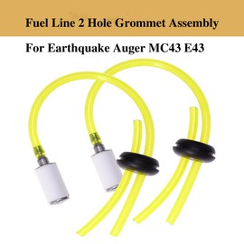 2pcs Fuel Line 2 Hole Grommet Assembly 3004105 300494 30047 for Earthquake Auger MC43 E43