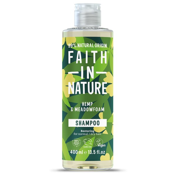Faith in Nature - Hemp & Meadowfoam Shampoo - 400ml