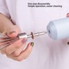 USB Charging Cordless Egg Whisk Adjustable Stainless Steel Electric Hand