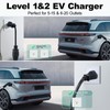 Level 1&2 EV Charger, Electric Vehicle Portable Charger with 20FT