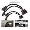 2PCS Quad Housing to Projector Headlight Compatible with 2009-2018 Dodge
