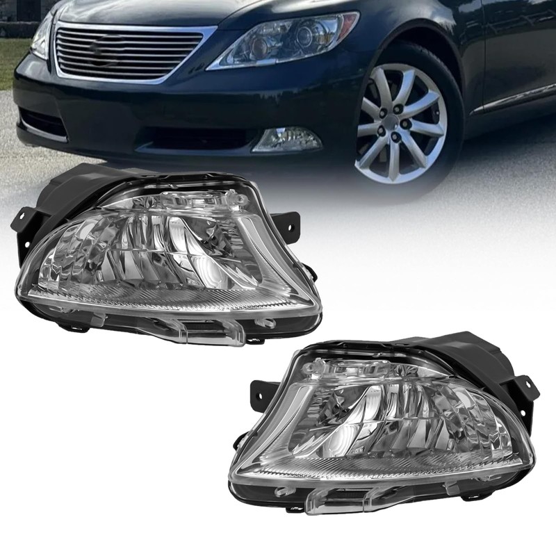 YINZINR Fog Lights Assembly for 2007-2010 Lexus LS460, Direct Replacement