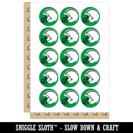 American Football Helmet Sports Temporary Tattoo Water Resistant Fake Body Art Set Collection - 15 2" Tattoos (1 Sheet)