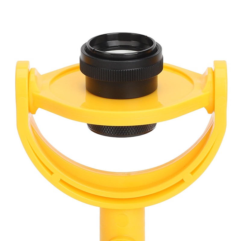 MUNEFE Total Station Reflector, Surveying Mini Prism, All Metal Single