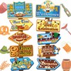 HOWAF 20pcs Oktoberfest Sign,Welcome to German Beer Festival Directional Yard