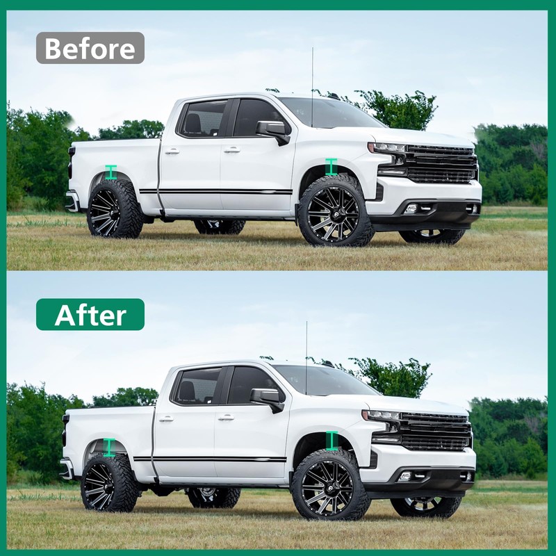 SCITOO 2.5 inch/ 2-3 inch Front/Rear Lift Leveling Kit 2.5"/