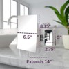 Jerdon Jrtjrt695 Espejo Rectangular para Maquillaje de 16.5 cm Por
