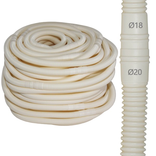 Air Conditioning Split Condensate Hose 18-20 mm R407c / R410a / R32 [Sold by the Metre]