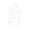 Hama – 330 – Loisirs Créatifs – Plaque Blanche Formes