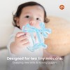Miraloop Crystal Baby Teethers for Teething Relief, Silicone Teething Toys