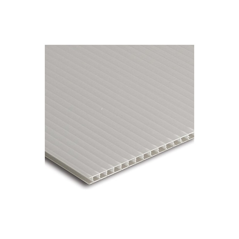 Falken Design COR-WT-6MM/1236 Coroplast Sign Board, Corrugated Fluted Plastic Sheet