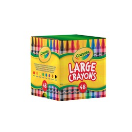 48ct Large Crayons Sharepack