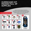 Sirius Survival Pre-Packed Hurricane Kit - Comprehensive Hurricane Preparedness Items