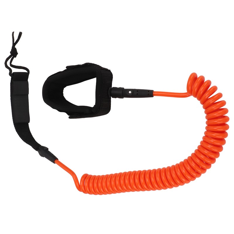 7mm 10Ft Surfing Foot Rope Adjustable Elastic TPU Surfboard Leg