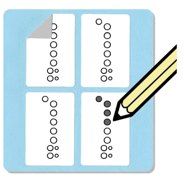 Recorder Fingering Stickers (250 Pieces)