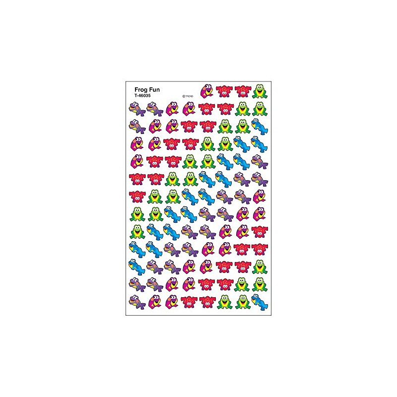Trend Frog Fun Children's Stickers