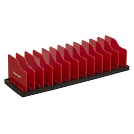 Sealey PR02 Pliers Rack, Red, 300mm