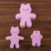 Kai KAI KITCHEN DL7254 Cookie Cutter, Bakko Cat Cookie Mold,