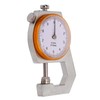 Flat Head Thickness Gauge 0 to 10mm Range Round Dial