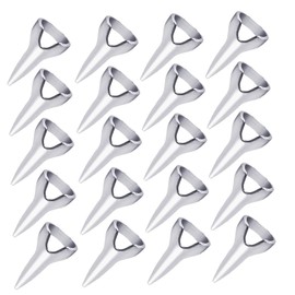 Gatuida 20pcs Hair Parting Rings Metal Nail Finger Sectioning Tool for Braiding Hair Coloring Extensions and Cosplay Accessories Easy Control with Rounded Tips