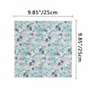 GHTIYLP Floral Pocket Squares for Men with Holder Printed Flower